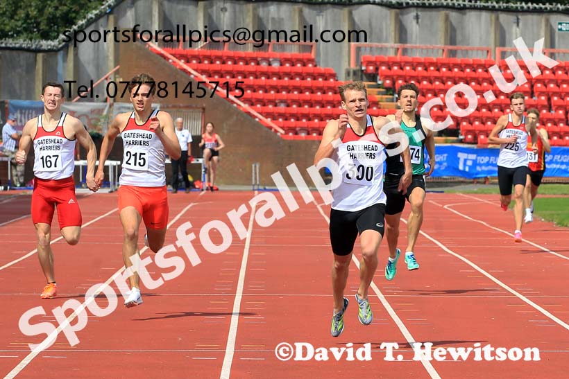 400 metres, 2024 Gateshead Tartan Games.  Photo: David T. Hewitson/Sports for All Pics